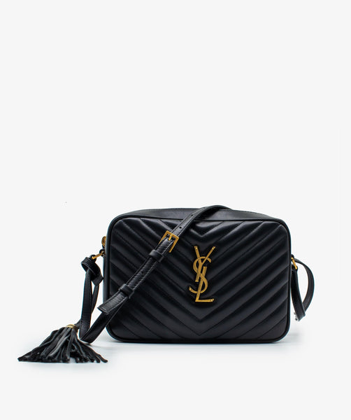 White ysl camera bag hot sale