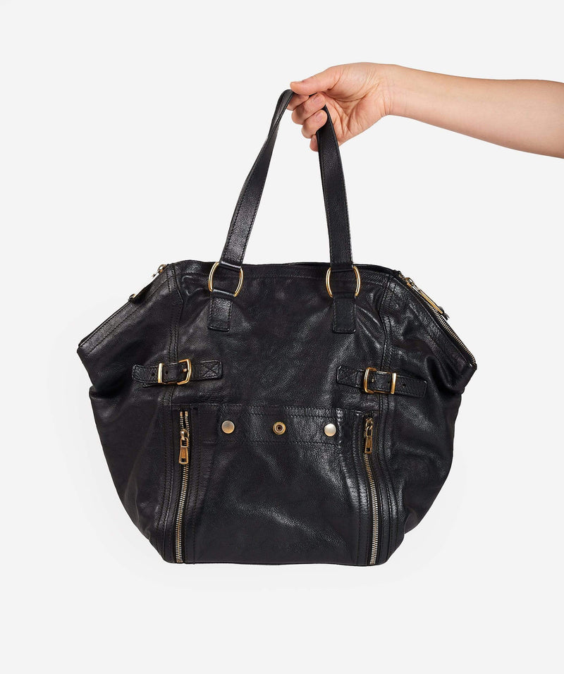 DOWNTOWN tote bag in grained leather | Saint Laurent | YSL.com