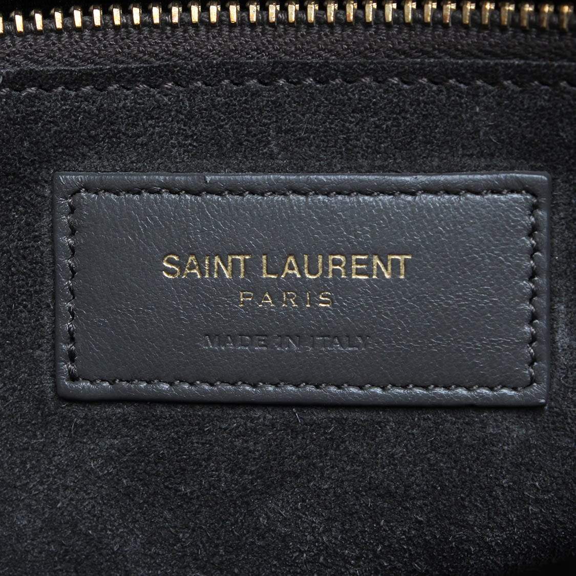 Yves Saint Laurent YSL Embossed Leather Sac Du Jour Tote MW2856