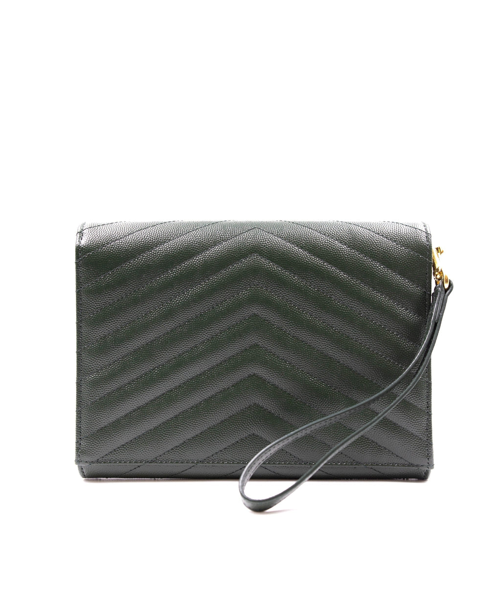 Ysl gray clutch Clearance