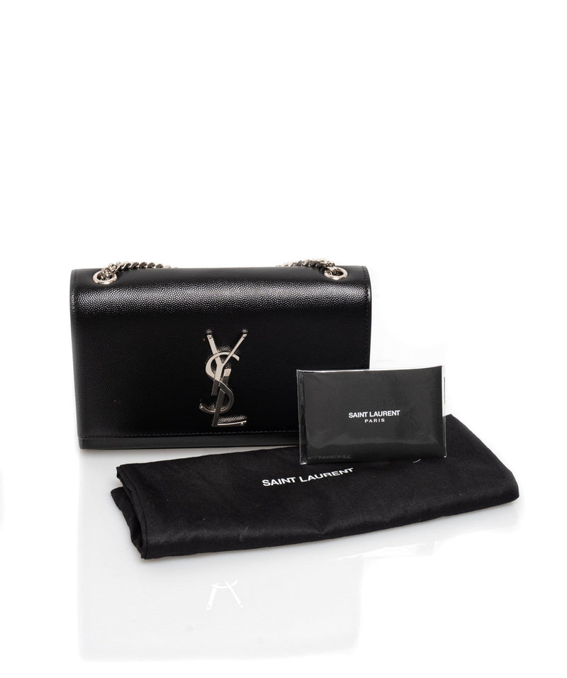 Yves Saint Laurent YSL Kate Small Black Crossbody Bag - AGL1315