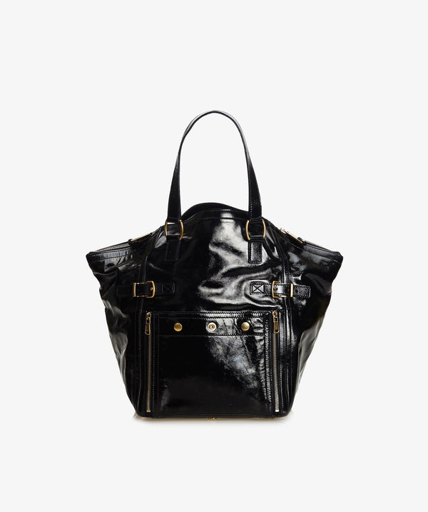 Yves Saint Laurent YSL Patent Downtown Tote Bag