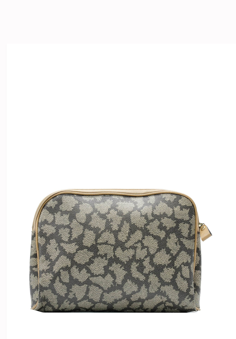 Yves Saint Laurent YSL Vintage Zip Top Pouch Bag AWL4573