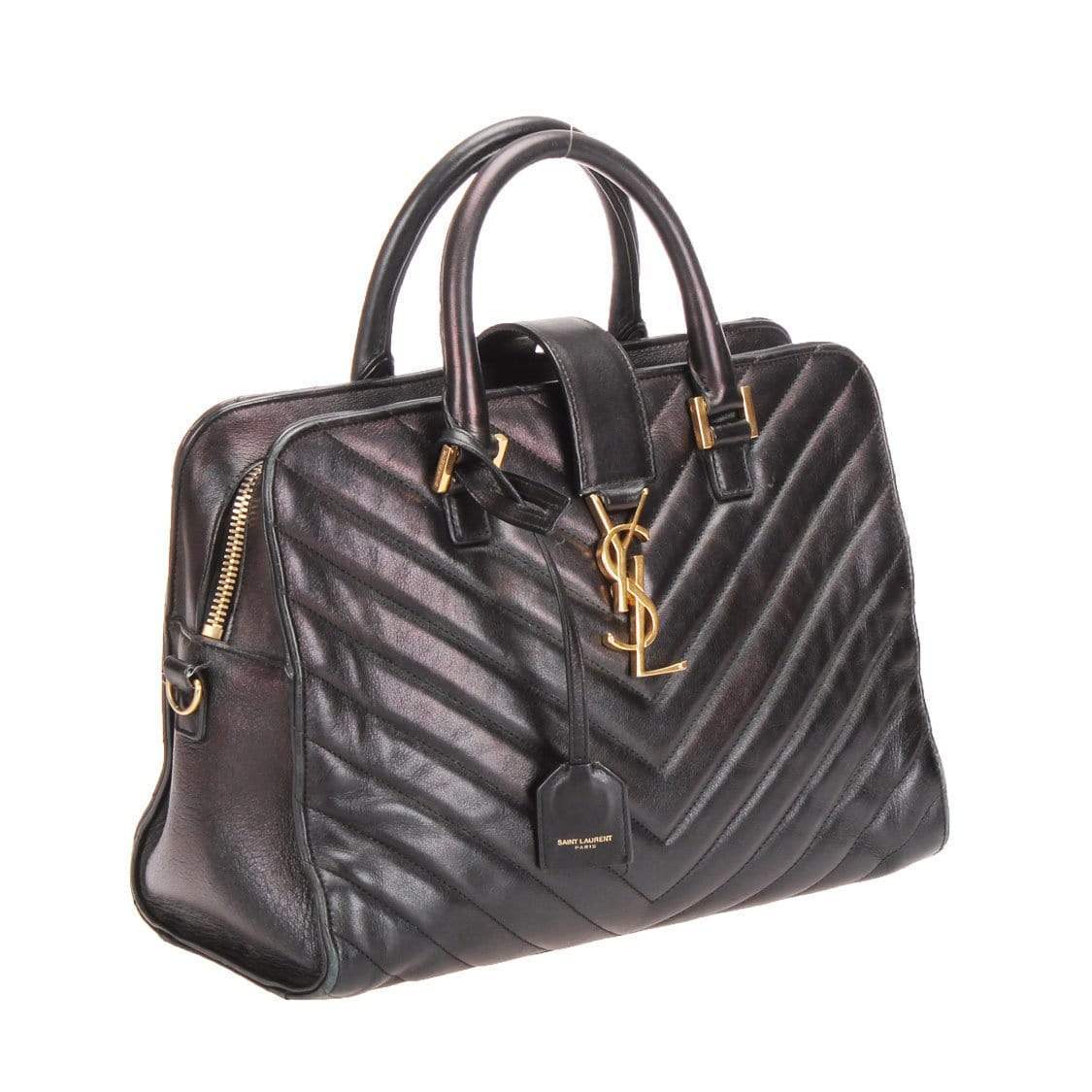 Yves Saint Laurent Yves Saint Laurent Chevron Cabas Bag