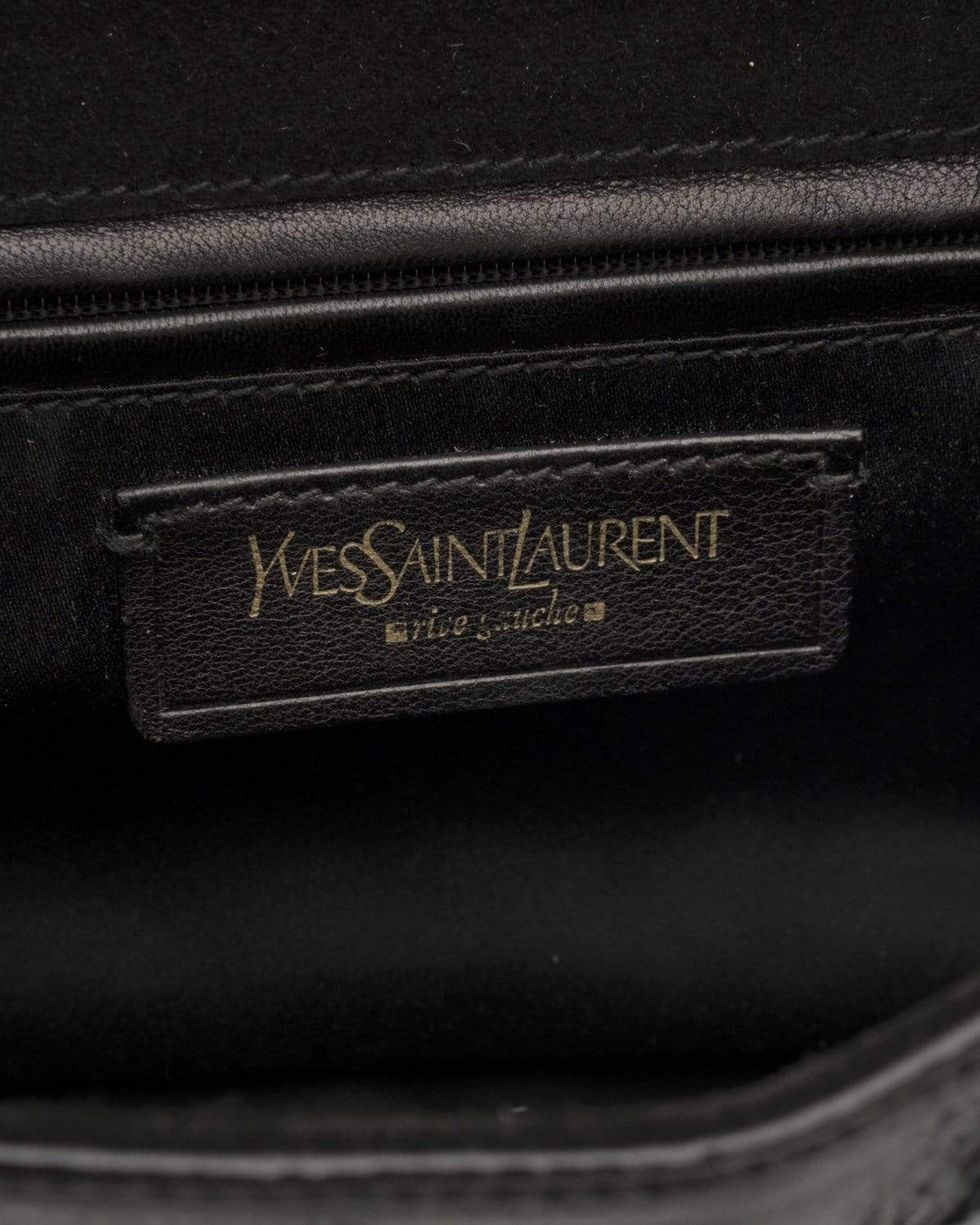 Yves Saint Laurent Yves Saint Laurent Vintage Patent With plated details  - ADL1650
