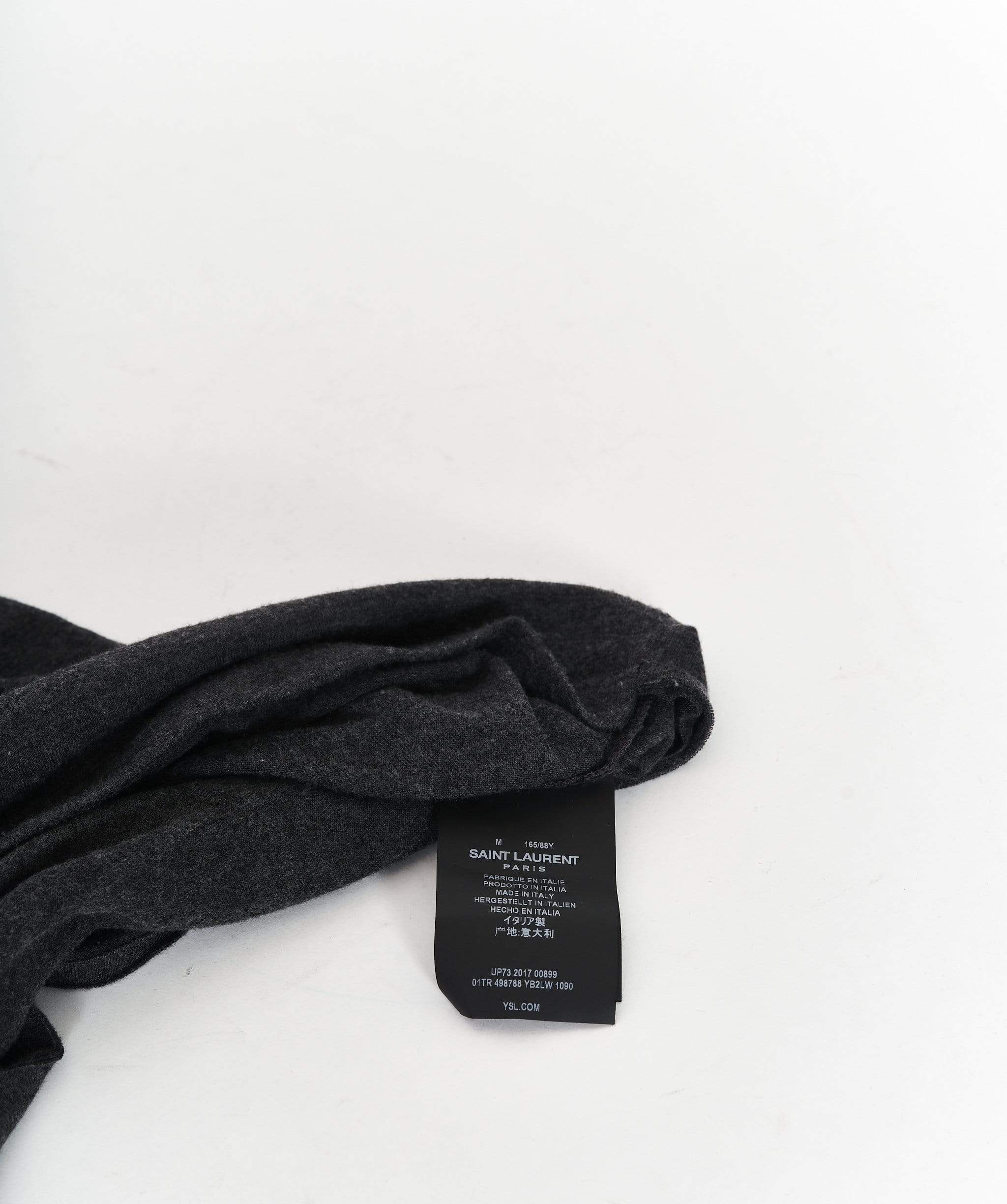 Yves Saint Laurent Saint Laurent Grey Band T-shirt size M