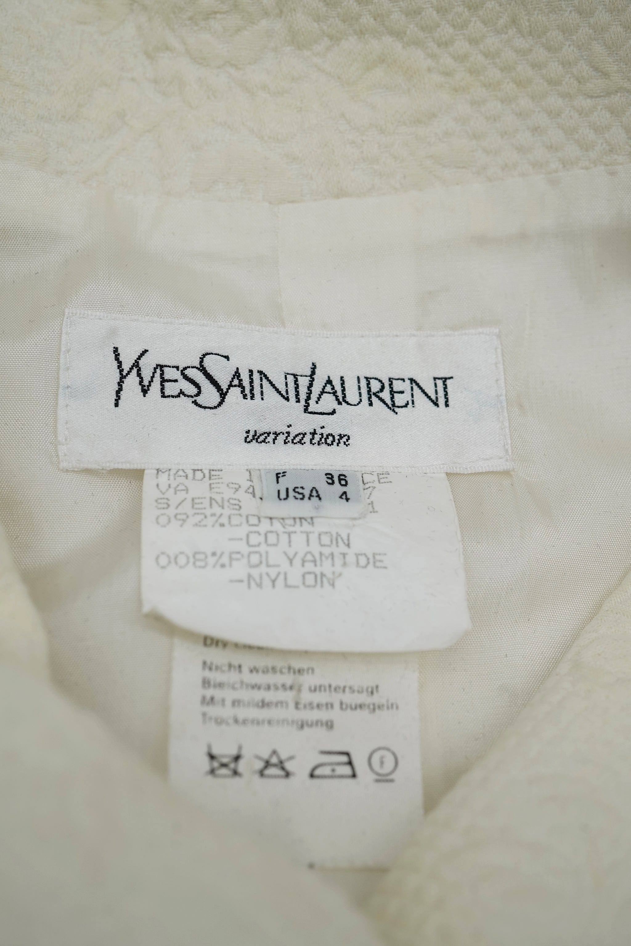 Yves Saint Laurent Vintage YSL blazer ALC0223