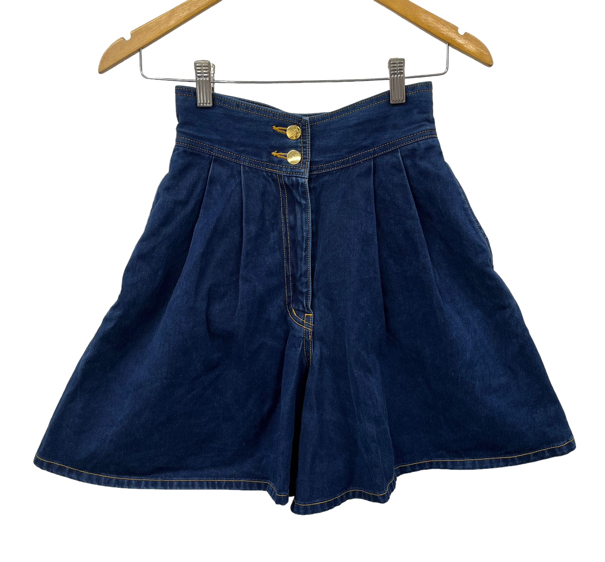 Yves Saint Laurent YSL Denim Shorts SKC1393